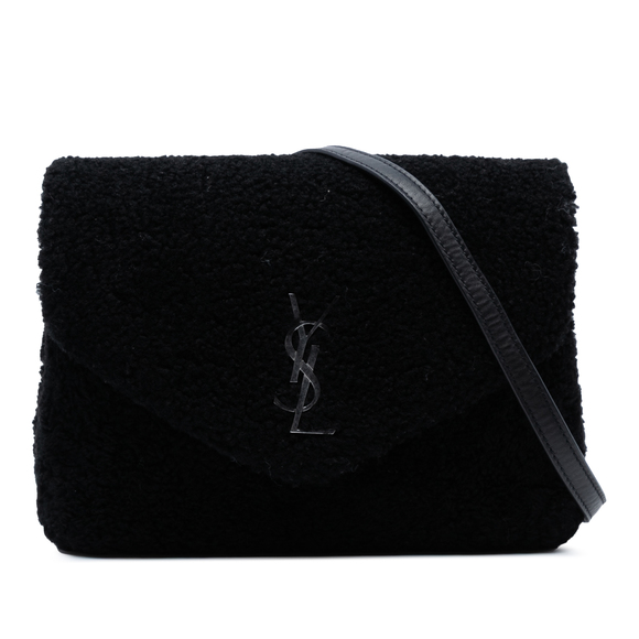Pre-Loved Saint Laurent Toy Shearling Loulou Crossbody - Picture 1 of 7